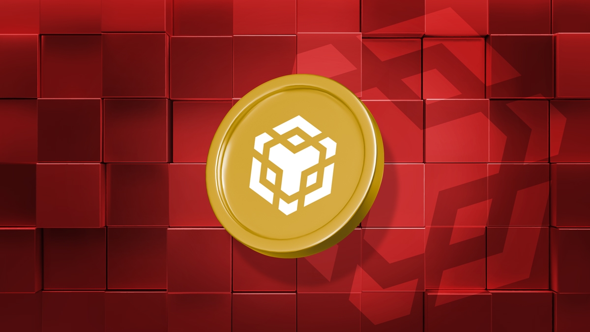 بایننس کوین و پس زمینه قرمز