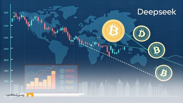Bitcoin-fall-below-$100,000-along-with-DeepSeek-impact-on-market سقوط بیت کوین؛ آیا DeepSeek بازار کریپتو را متلاشی میکند؟