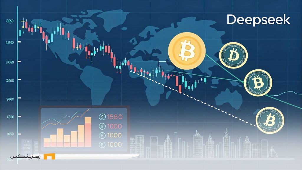 سقوط بیت کوین؛ آیا DeepSeek بازار کریپتو را متلاشی می‌کند؟