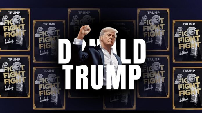 نماد ارز دیجیتال ترامپ