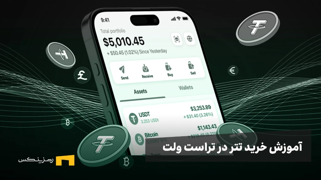 آموزش خرید تتر در تراست ولت مرحله به مرحله