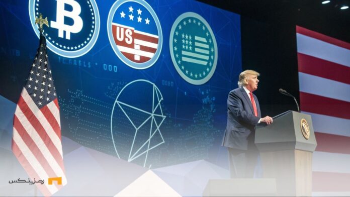 trump-promises-us-crypto-revolution دونالد ترامپ بر تعهد خود برای تبدیل آمریکا به پایتخت کریپتو تأکید کرد