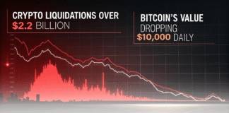 سقوط بزرگ بیت کوین؛ بیش از ۲.۲ میلیارد دلار از بین رفت سقوط بزرگ بیت کوین؛ بیش از ۲.۲ میلیارد دلار از بین رفت