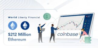 World Liberty؛ انتقال ۲۱۲ میلیون دلار ETH برای مدیریت خزانه World Liberty؛ انتقال ۲۱۲ میلیون دلار ETH برای مدیریت خزانه