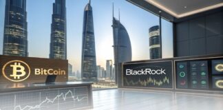 ابوظبی ۴۵۵ میلیون دلار از ETF بیتکوین بلکراک خریداری کرد ابوظبی و بلک راک بیت کوین