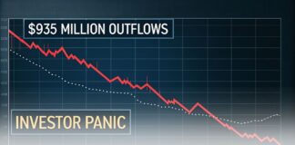 فرار سرمایه از ETFهای بیت کوین؛ خروج ۹۳۵ میلیون دلاری! خروج ۹۳۵ میلیون دلار از ETFهای بیت کوین