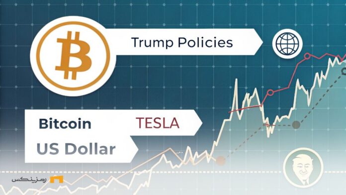سقوط دلار، بیت کوین و تسلا؛ آیا سیاست‌های ترامپ مقصر است؟