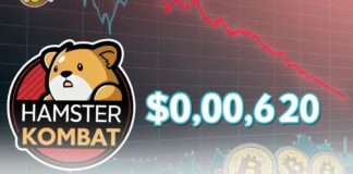 کاهش شدید قیمت همستر کامبت پیش از لیست شدن تپسوآپ کاهش قیمت همستر کامبت