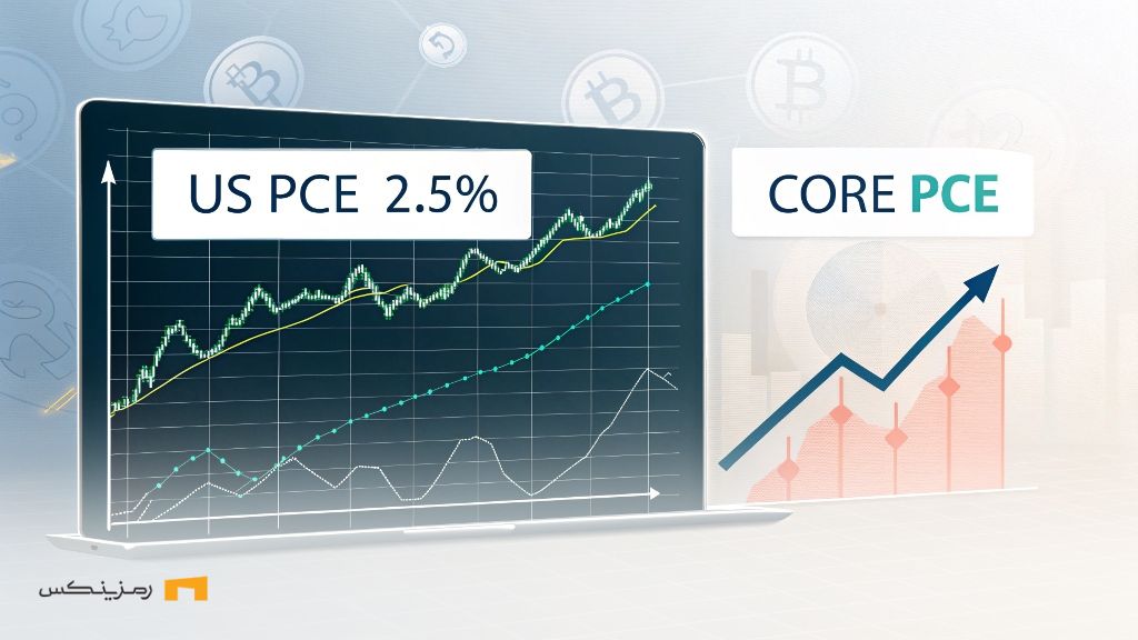 شاخص PCE آمریکا ۲.۵ درصد اعلام شد؛ سقوط بیت کوین حتمی است؟ شاخص PCE آمریکا ۲.۵ درصد اعلام شد؛ سقوط بیت کوین حتمی است؟