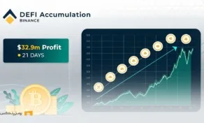 جهش BNB Chain؛ سود ۳۲ میلیون دلاری تنها در ۲۱ روز برای نهنگ‌ها