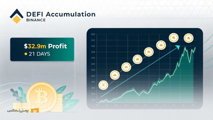 جهش BNB Chain؛ سود ۳۲ میلیون دلاری تنها در ۲۱ روز برای نهنگ‌ها