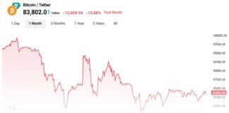 پیشبینی کتی وود: روند صعودی بیت کوین تمام نشده است نمودار قیمت بیت کوین