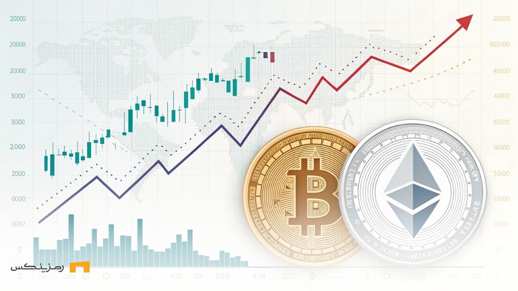 رشد چشمگیر ETF بیت کوین؛ چالشهای اتریوم و تحلیل بازار روند صعودی بیتکوین در مقایسه با چالشهای ETF اتریوم در بازار ارزهای دیجیتال