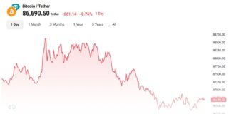 رشد چشمگیر بیت کوین به ۹۵ هزار دلار؛ تحلیل نوسانات بازار نمودار قیمت بیت کوین