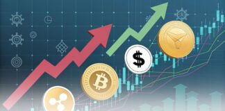 نوسانات بازار ارز دیجیتال؛ ورود و خروجهای بزرگ در ۲۴ ساعت نوسانات بازار ارز دیجیتال با ورود و خروجهای بزرگ سرمایه در ارزهایی همچون ریپل و دوجکوین