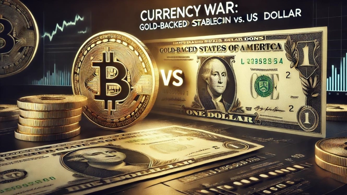 جنگ ارزی استیبل کوینهای پشتوانه طلا در برابر دلار آمریکا! جنگ جدید ارزی استیبلکوینهای با پشتوانه طلا در برابر استیبل کوین های با پشتوانه دلار آمریکا