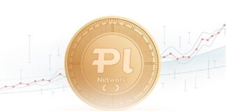 آزادسازی ۱۸۸ میلیون پای نتورک؛ سقوط یا انفجار قیمت؟ سکه دیجیتال پای نتورک با پسزمینهای ساده و نمودار مالی