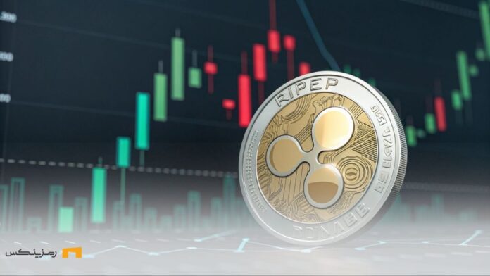 ripple-token-analysis-2025-03-16 تصویر نمایانگر سکه ریپل (XRP) با پسزمینهای از نمودارهای مالی و حس شک و تردید درباره آینده آن است