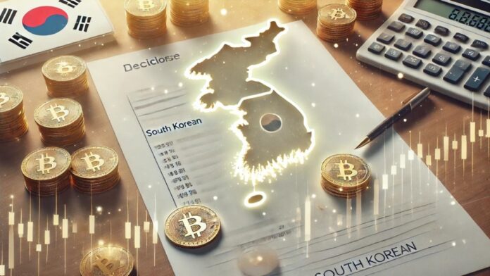 افشای دارایی های رمز ارزی مقامات کره جنوبی