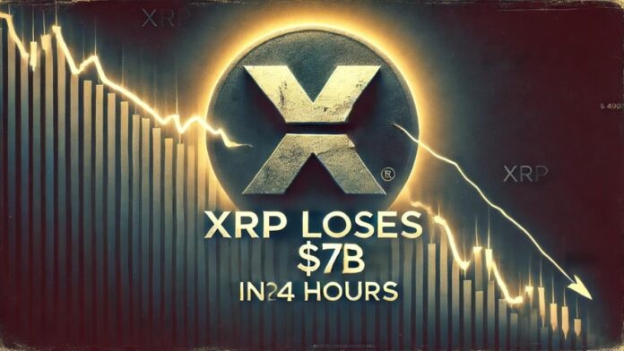 سقوط ارزش بازار ریپل