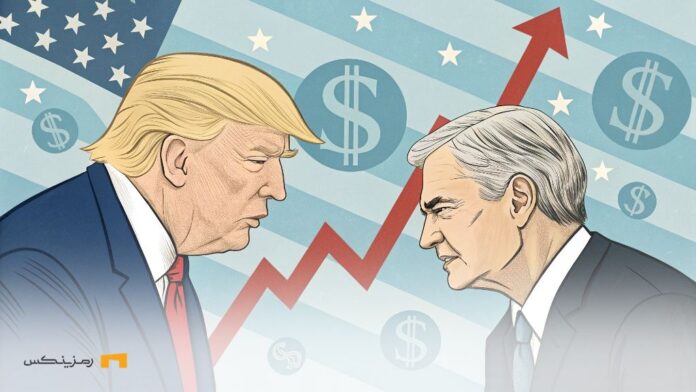America-under-pressure-Trump-ordered-Powell-to-cut-interest-rates آمریکا زیر فشار؛ ترامپ خواستار کاهش نرخ بهره توسط پاول شد