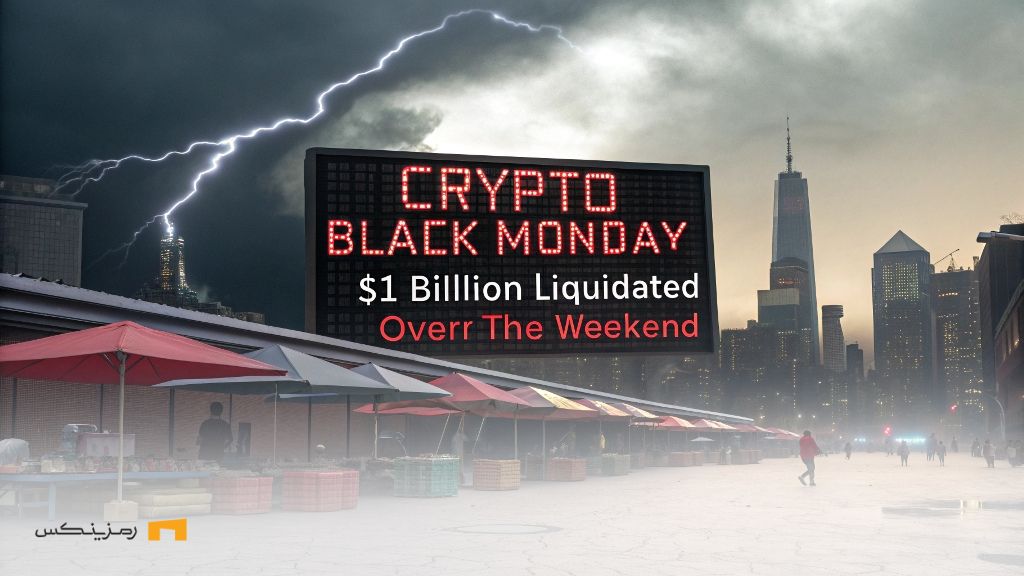 Crypto-Black-Monday-begins-with-more-$1-billion-in-liquidation آغاز دوشنبه سیاه کریپتو با لیکوئید شدن بیش از ۱ میلیارد دلار
