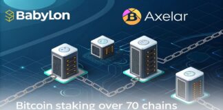 استیکینگ بیت کوین در ۷۰ شبکه با همکاری جدید Axelar و Babylon استیکینگ بیت کوین در ۷۰ شبکه با همکاری جدید Axelar و Babylon