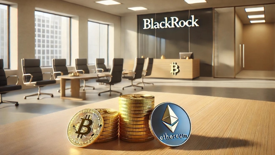 بلکراک ۲۴۰میلیون دلار بیت کوین و ۵۴میلیون دلار اتریوم خرید بلکراک امروز ۲۴۰ میلیون دلار بیتکوین و ۵۴ میلیون دلار اتریوم خرید