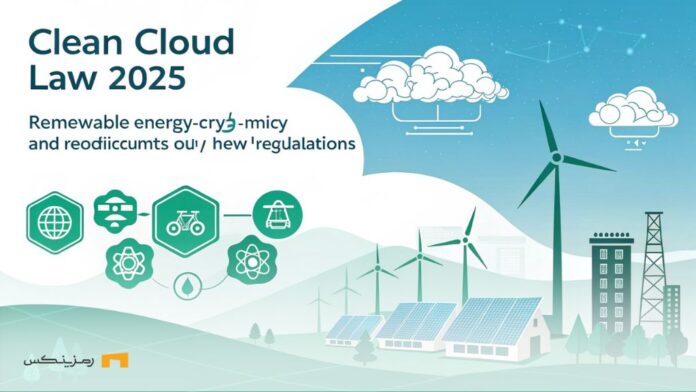 clean-cloud-act-2025-impact-crypto-emissions قانون ابر پاک ۲۰۲۵، تأثیر استخراج ارز دیجیتال بر محیط زیست و انرژیهای تجدیدپذیر
