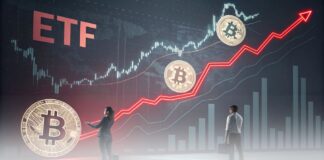 لیکویید ۴۰۴ میلیون دلار؛ خرید ETFهای بیت کوین در بازار نزولی خرید ETFهای بیت کوین و سقوط بازار کریپتو