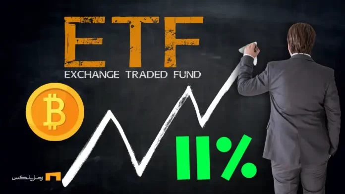 صعود ۱۱٪ بیت کوین با ورود ۲.۷ میلیارد دلار به ETFها