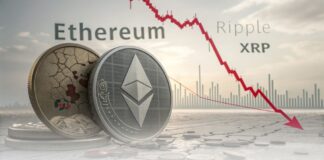 پیشبینی سقوط اتریوم به ۸۰۰ دلار؛ نظر جنجالی پیتر برنت سقوط احتمالی اتریوم به همراه رشد ریپل در فضای پرتنش بازار ارزهای دیجیتال