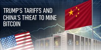 تعرفه ۳۴% بر چین؛ ضربهای مهلک بر استخراج بیت کوین در آمریکا ضربه مهلک بر استخراج بیت کوین در آمریکا با تعرفه ۳۴% بر چین
