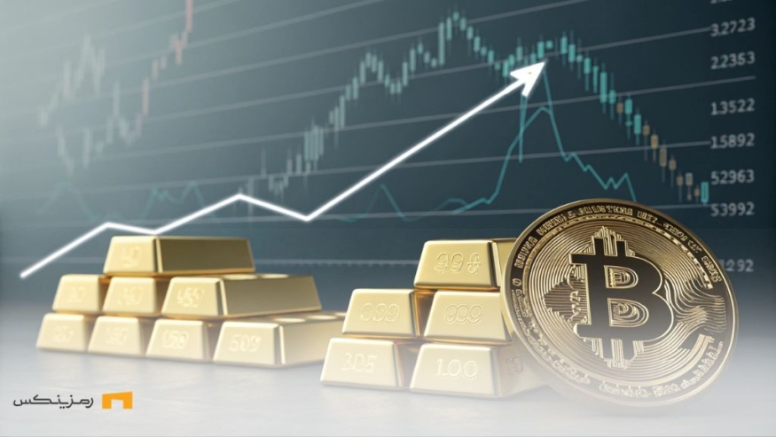 ارتباط بین روند صعودی قیمت طلا و پیش‌بینی افزایش قیمت بیت‌کوین