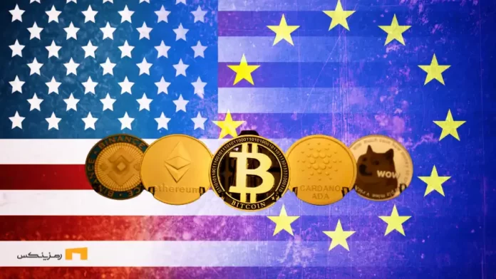ramzinex-news غولهای بانکی اروپا در آستانه ورود گسترده به بازار رمزارز آمریکا