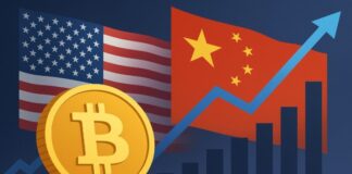 صعود بیت کوین همزمان با کاهش تنش تجاری آمریکا و چین صعود بیت کوین همزمان با کاهش تنش تجاری آمریکا و چین