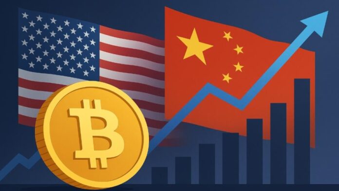 صعود بیت کوین همزمان با کاهش تنش تجاری آمریکا و چین