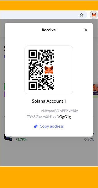 ارز دیجیتال سولانا در متامسک