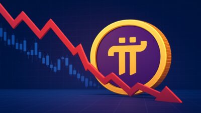 سقوط ۲۵ درصدی پای کوین همزمان با آزادسازی ۸ میلیون توکن