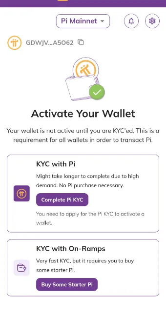 مرحله هفتم: تأیید حساب کاربری (KYC)