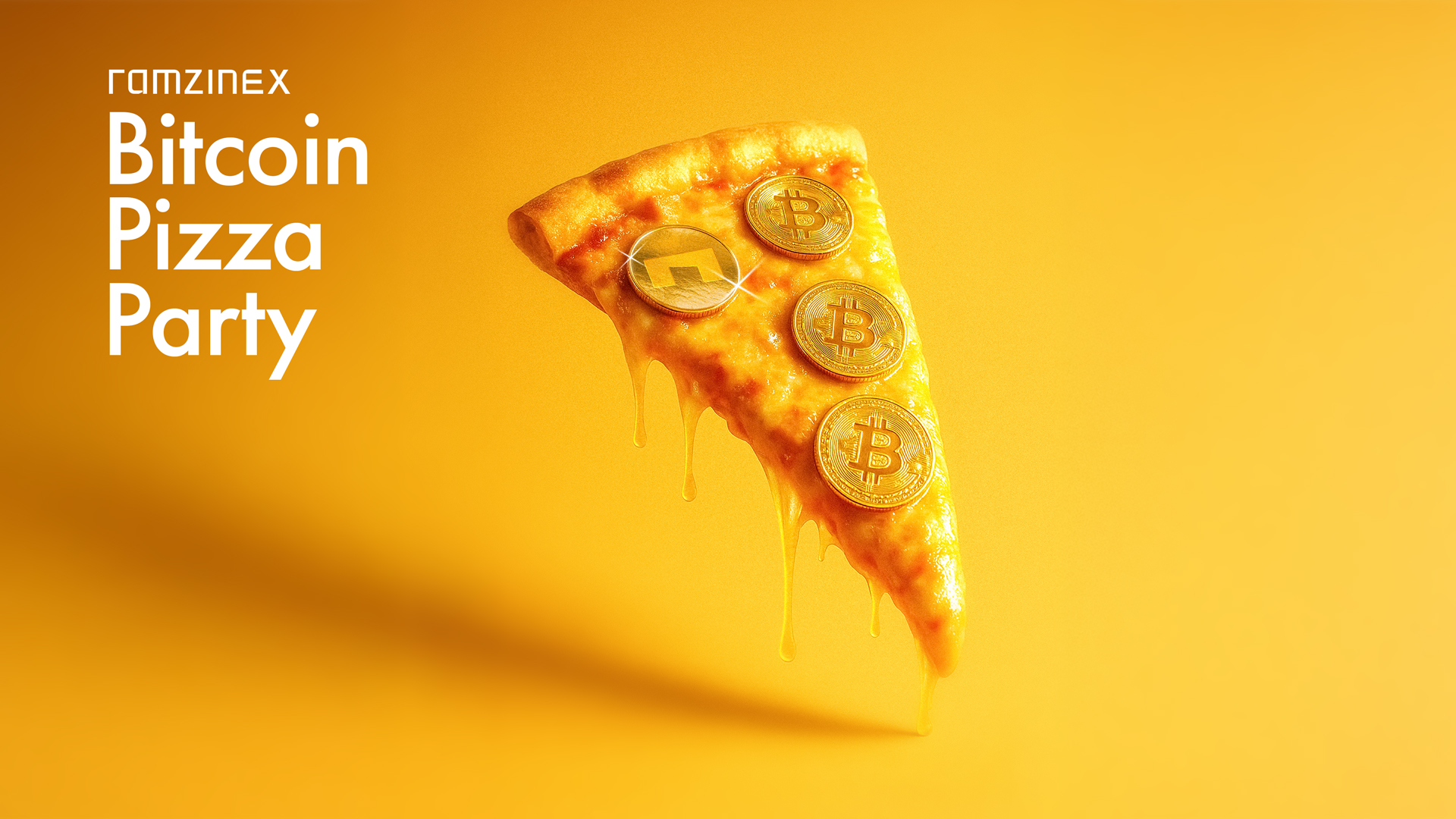 دریافت بیت کوین رایگان در روز پیتزای بیت کوین رمزینکس