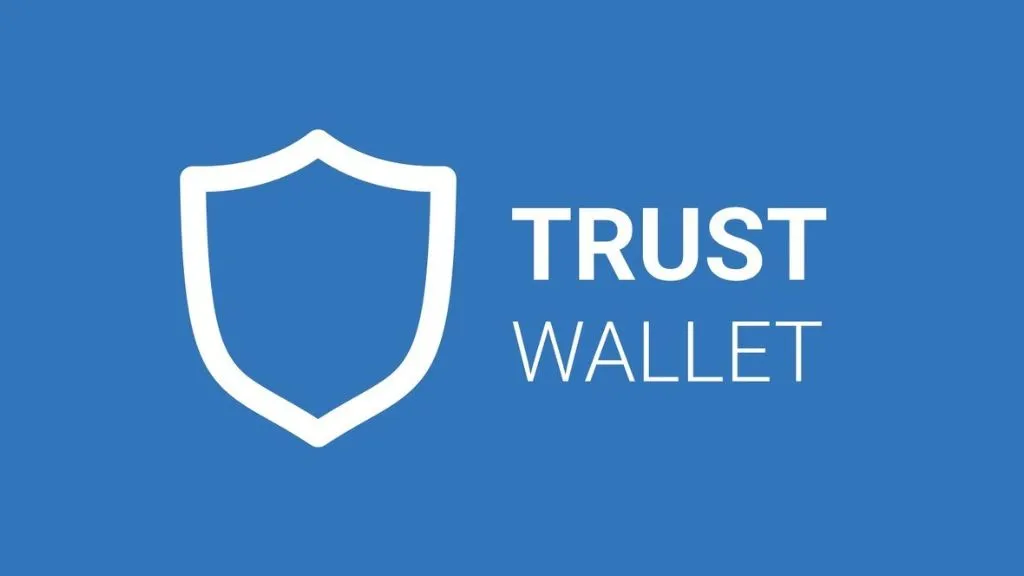 لوگوی تراست ولت در پیشزمینه آبی رنگ