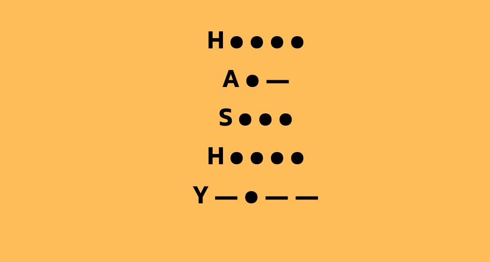 کد مورس همستر کامبت