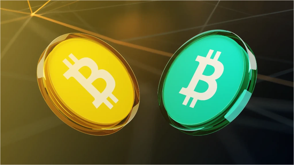 لوگوی بیت کوین و بیت کوین کش