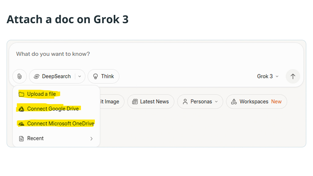 ارسال فایل پرامپت به grok