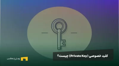 تصویری از یک کلید دیجتال و نوشته کلید خصوصی چیست