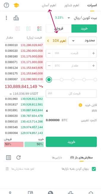ورود به معاملات اهرمی