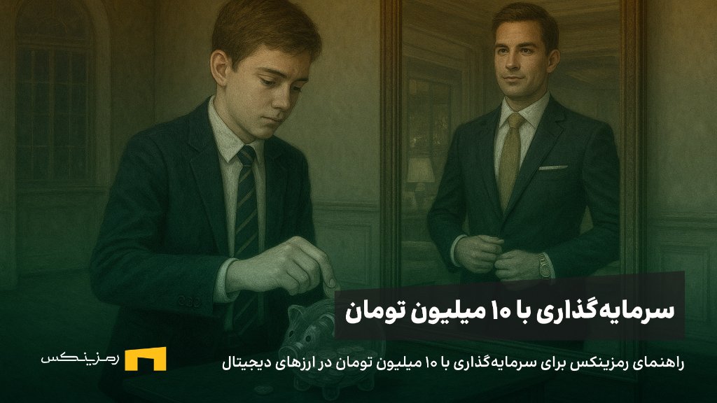 چگونه با ۱۰ میلیون تومان در رمزینکس سرمایه‌گذاری هوشمندانه کنیم؟