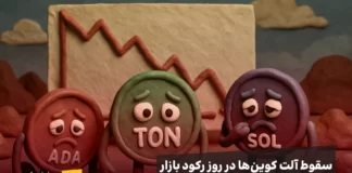 سقوط آلتکوینها در روز رکود بازار؛ تونکوین، کاردانو و سولانا در بین ضعیفترینها سقوط آلتکوینها در روز رکود بازار؛ تونکوین، کاردانو و سولانا در بین ضعیفترینها