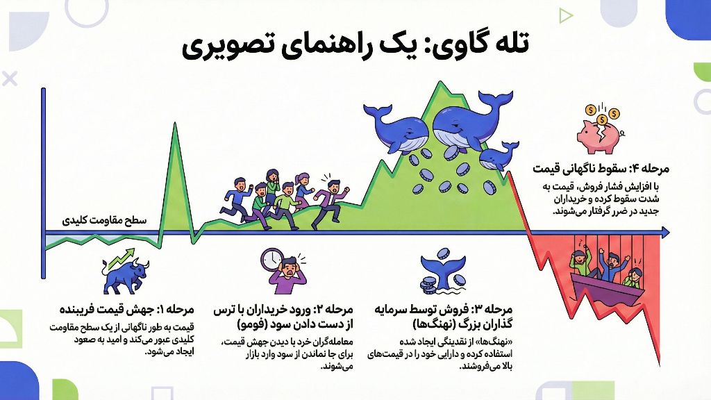 راهنمای تصویری تله گاوی
